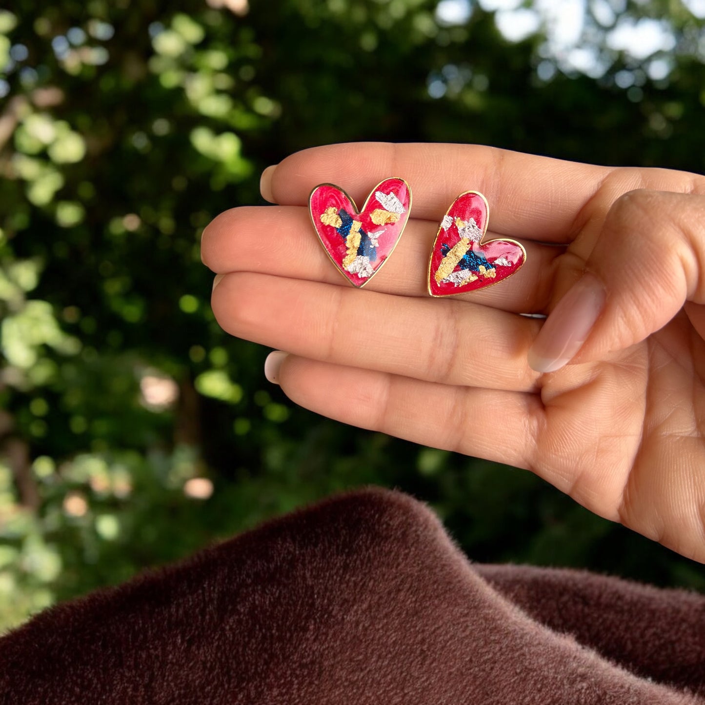 Mini pearly hearts