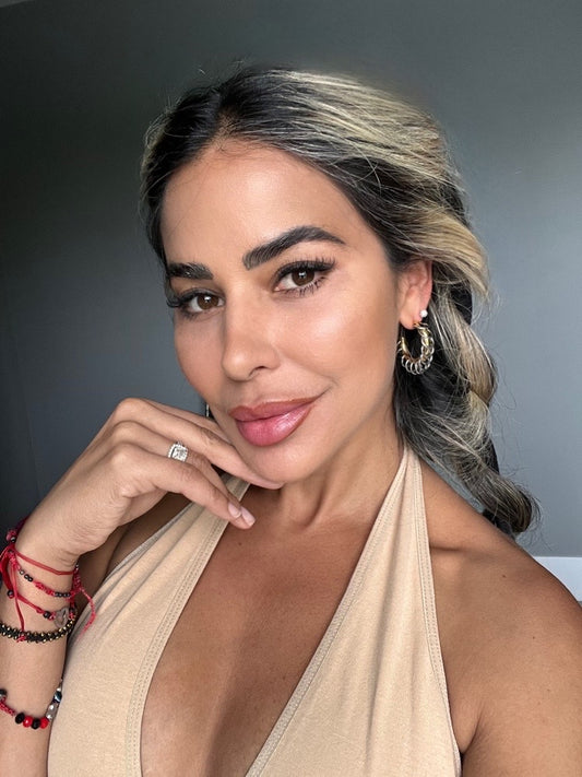 Shay gold and silver hoops